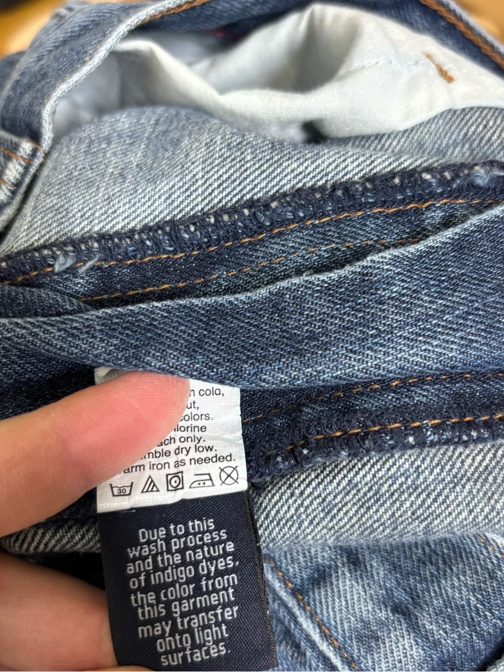 J Crew THE DRIGGS Mens Jeans 31x32 Blue Denim Medium Wash Straight Leg Casual